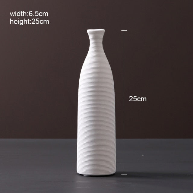 Scandinavian Style Ceramic Vase